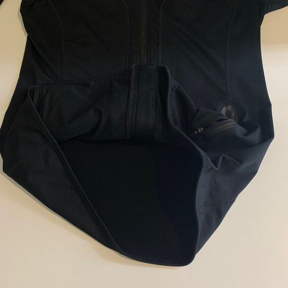 Fabletics Jacket Womens M Black Jojo Performance Full Zip Vented Fleece Lined - Picture 12 of 16